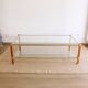 1970s double-top coffee table