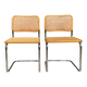 Paire de chaises Marcel Breuer Cesca B32