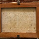 Still life painting with flowers and keys, 1973