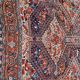 Ancient persian ghashghai carpet 130x182 cm