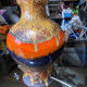 Ceramic floor lamp 1950 vintage