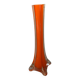 Vase vintage orange soliflore