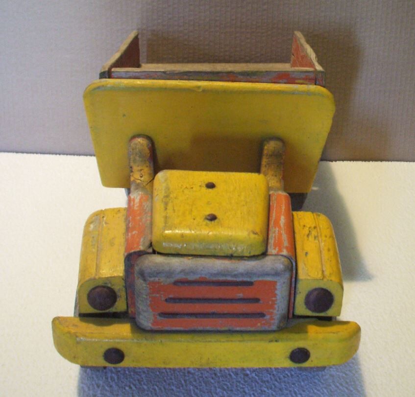 50s/60s wooden dump truck