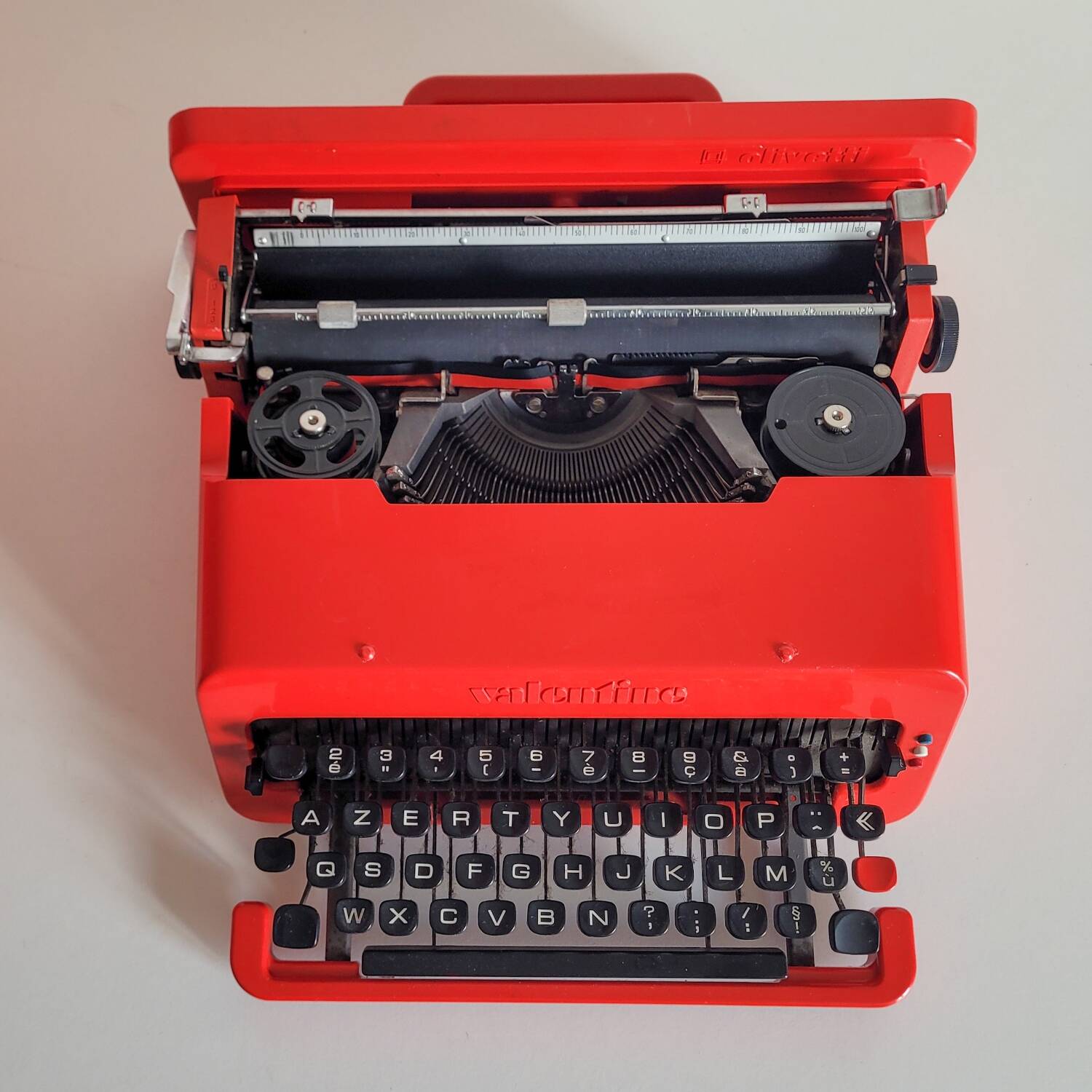 Olivetti Valentine red typewriter