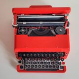 Olivetti Valentine red typewriter