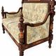 Two-seater canapé made of hand-carved Sheesham wood - Chiniot, Pakistan