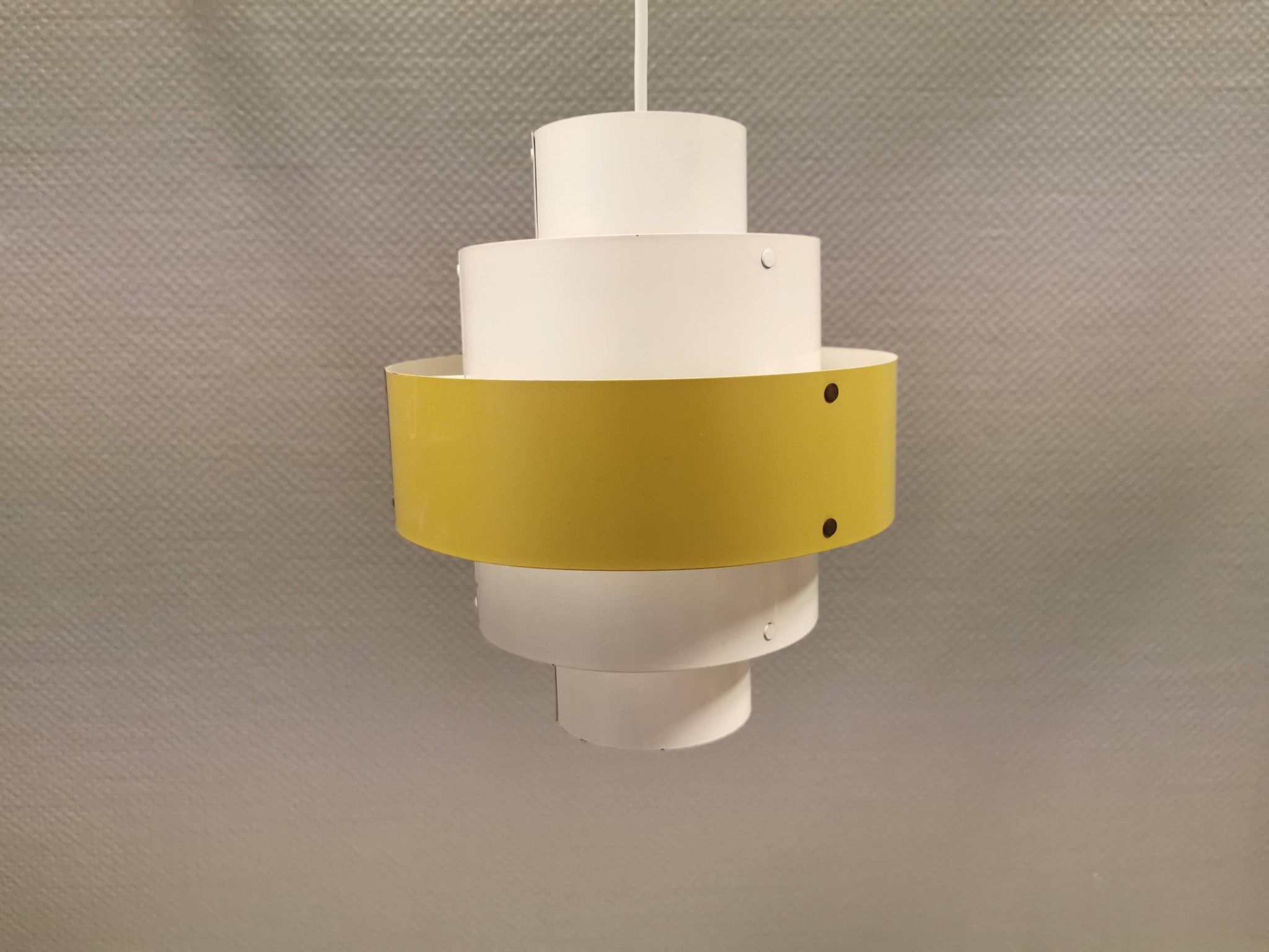 Hanging lamp from the early 1960s, designed by Flemming Brylle & Preben Jacobsen