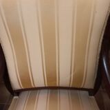 Pair of early 19th century mahogany armchairs