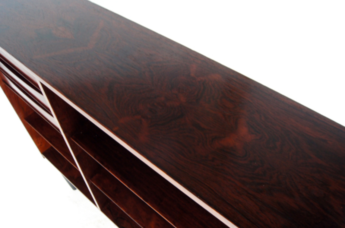 Vintage rosewood library