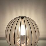 Pair of wooden design lamps