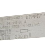 Dijkstra Hollande - Modèle Kappa mini - halogène - laiton - verre - années 80