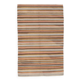 5x7 Mid Century Modern Vintage Kilim Rug, 142x225Cm
