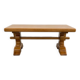 Table basse vintage en chêne