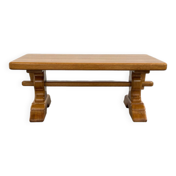 Table basse vintage en chêne