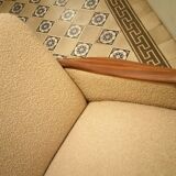 Set arc + 2 chairs 50s 60s Danish sofa good condition