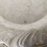 Mother-of-pearl and brass plates