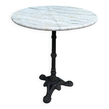 Table bistrot marbre