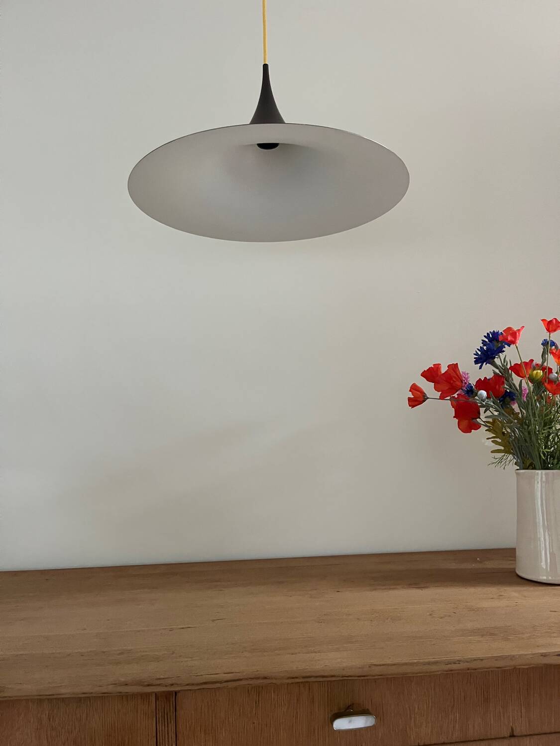 Semi pendel vintage (47cm) - Fog & Mørup - Lampe design danoise