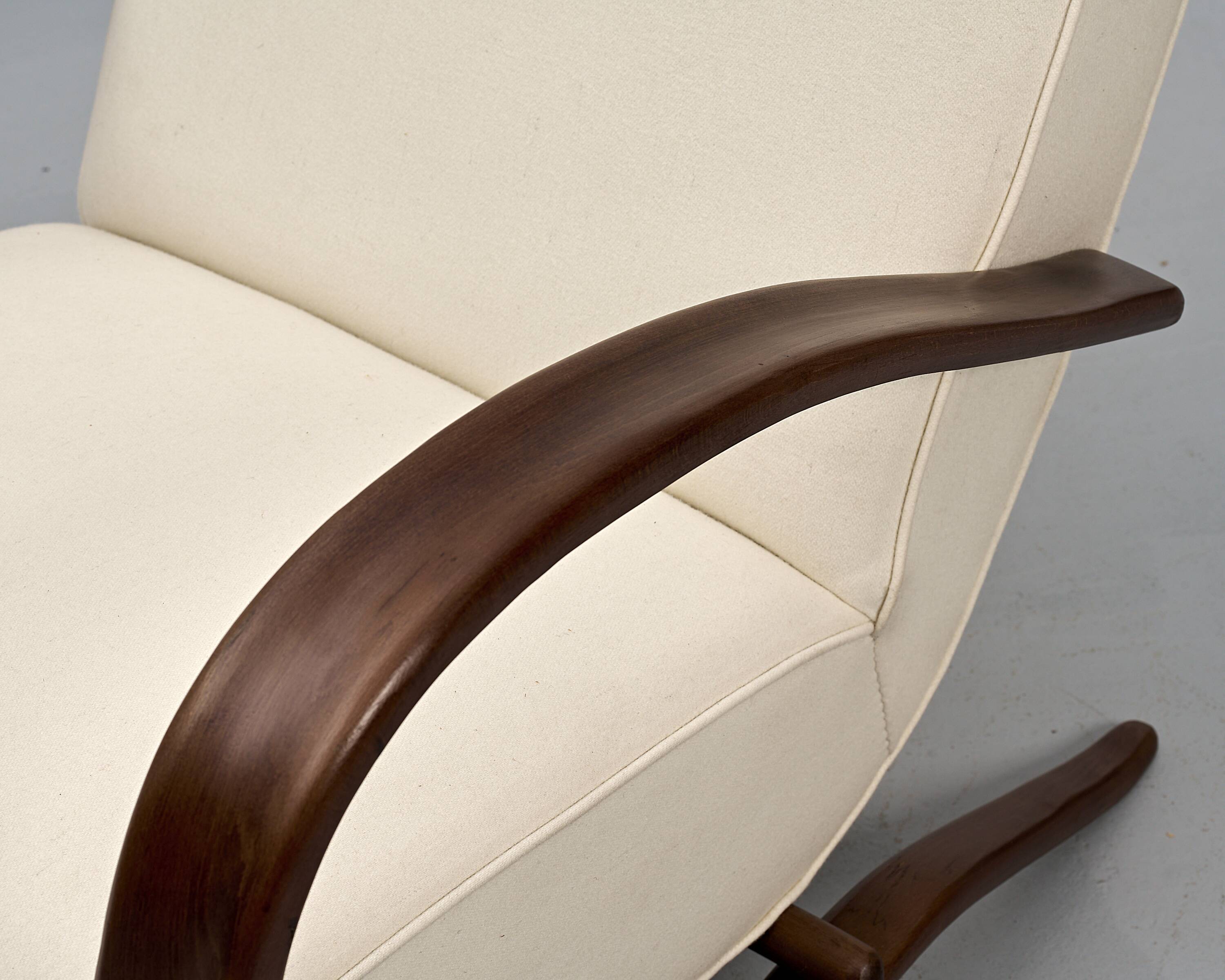H-269 Armchair by Jindrich Halabala, 1940s