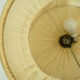 Scandinavian GDR wool en wooden hanging