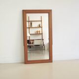 Oak Art Deco mirror