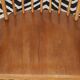 Chaise à bascule, rocking-chair, vintage en bois.
