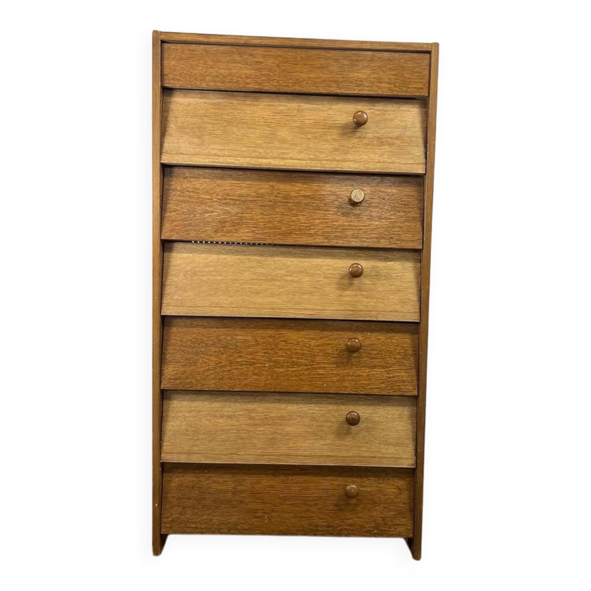 Vintage shoe cabinet / drop-down cabinet with drawer