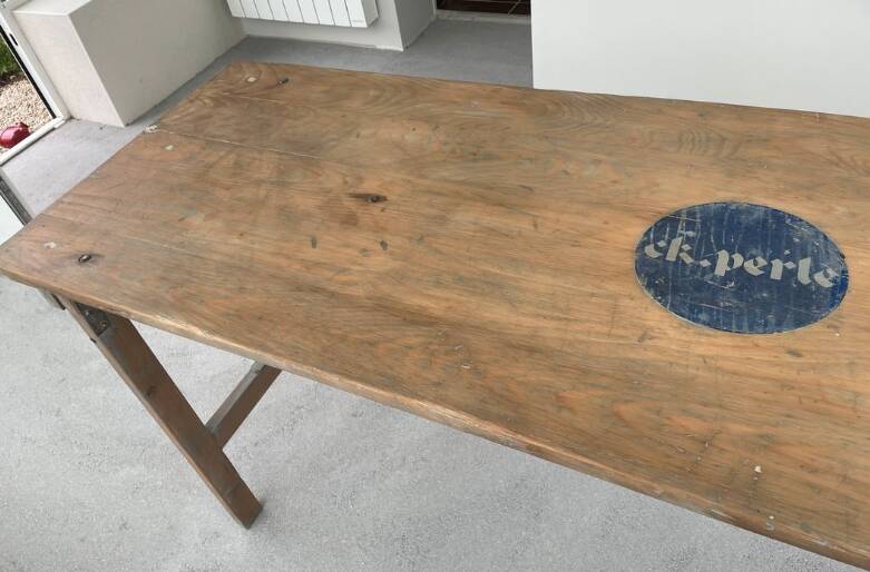 Brasserie table - guinguette