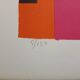 Numbered and signed lithograph by Paul Crotto "Interior View"