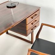 Danish Modern ( Mid-Century ) desk by Torben Valeur for DYRLUND, 1960s