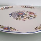 Flowery pie dish - Saint Clément