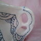 Zoomorphic pitcher in enamelled terracotta