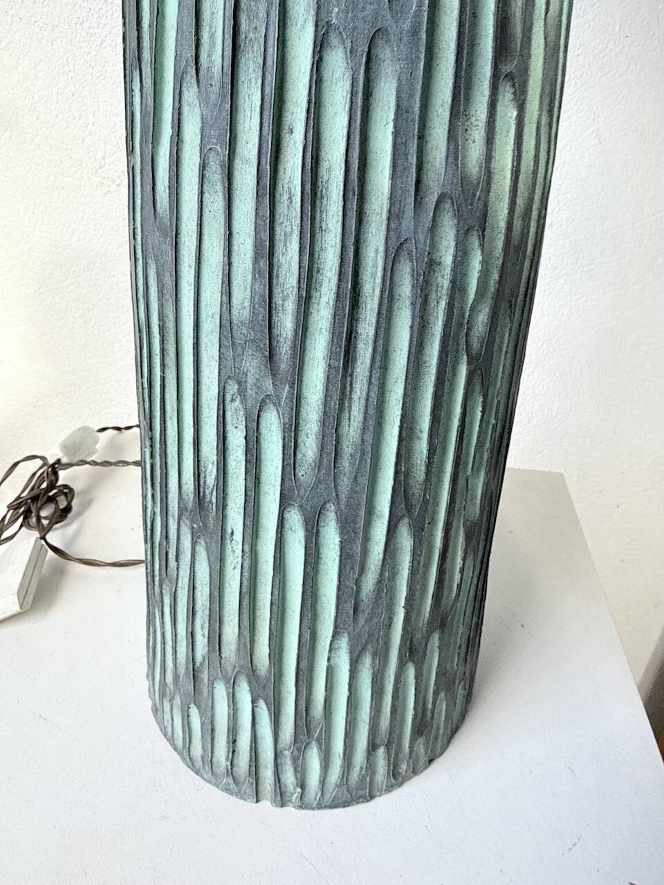 XL ceramic lamp from the 60s blin