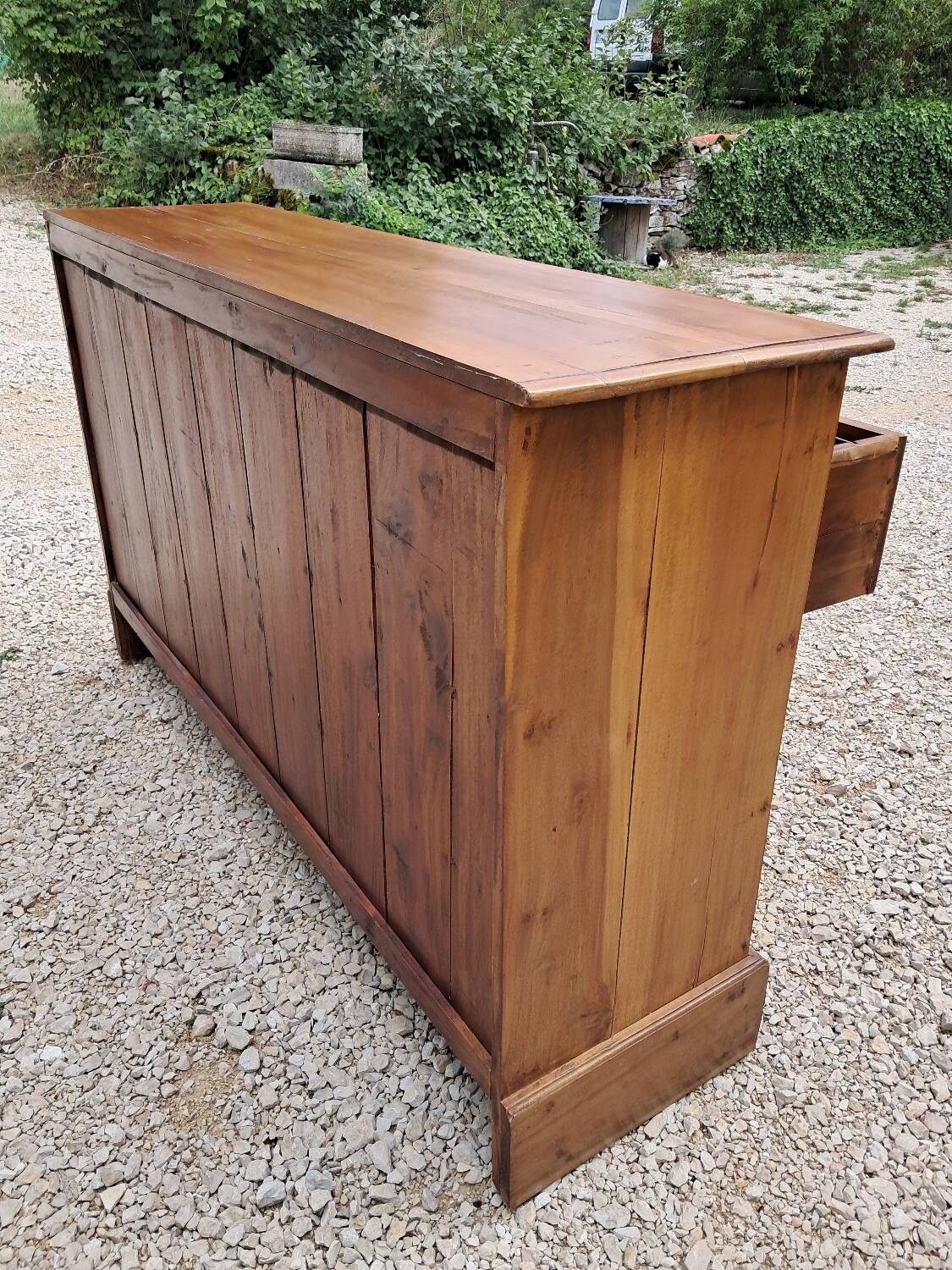 Commode grainetier 9 tiroirs vitrés