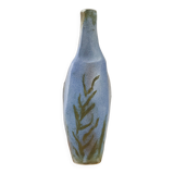 Vintage blue ceramic vase 1960