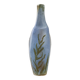 Vintage blue ceramic vase 1960