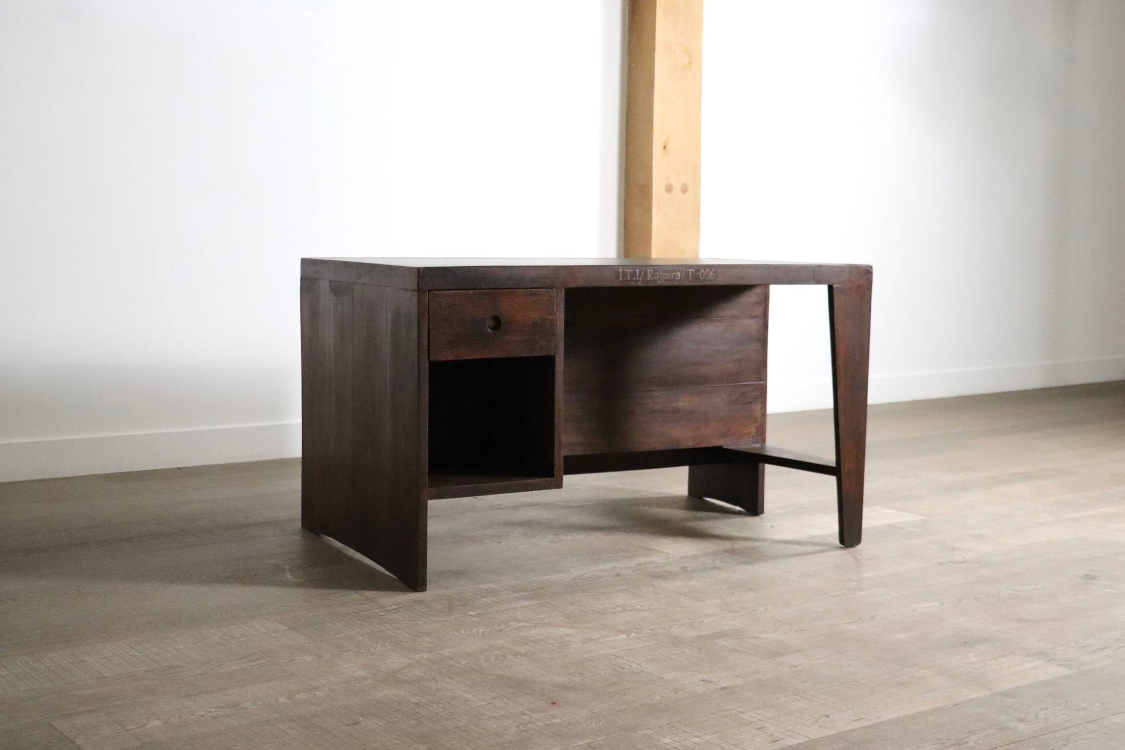 Pierre Jeanneret Pigeonhole Desk PJ-BU-02-A, India 1950s