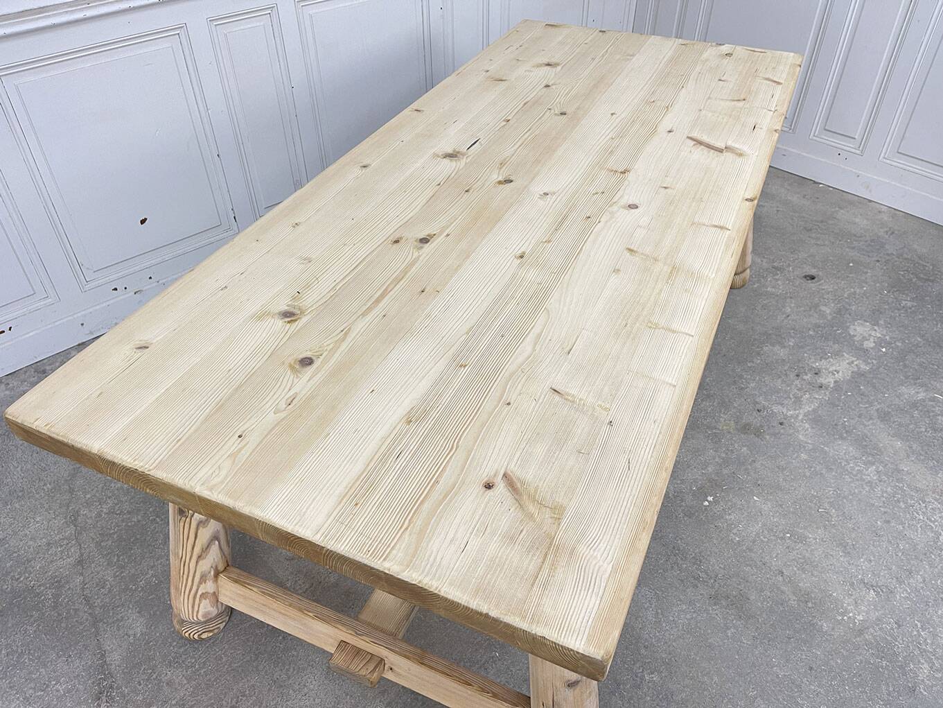 1950s pine table