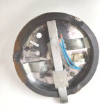 Ceiling lamp glass bubble champagne 70s