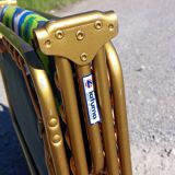 Deckchair deck vintage camp bed lafuma - 70s