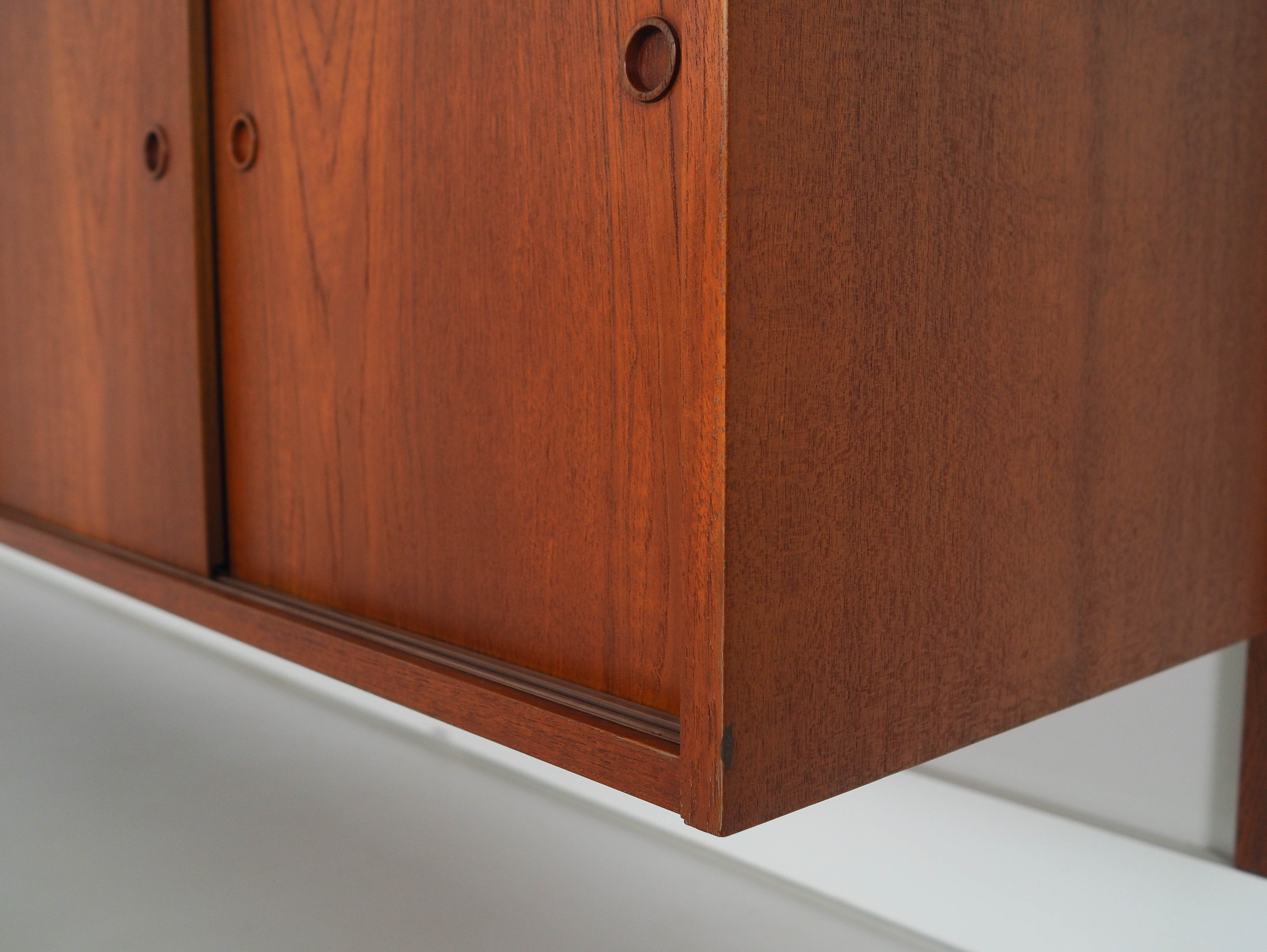 Teak modular bookcase PS System, Danish design, 1960s, manufactured by Rand