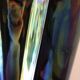 Large iridescent vase Verceram n° 6397 60s