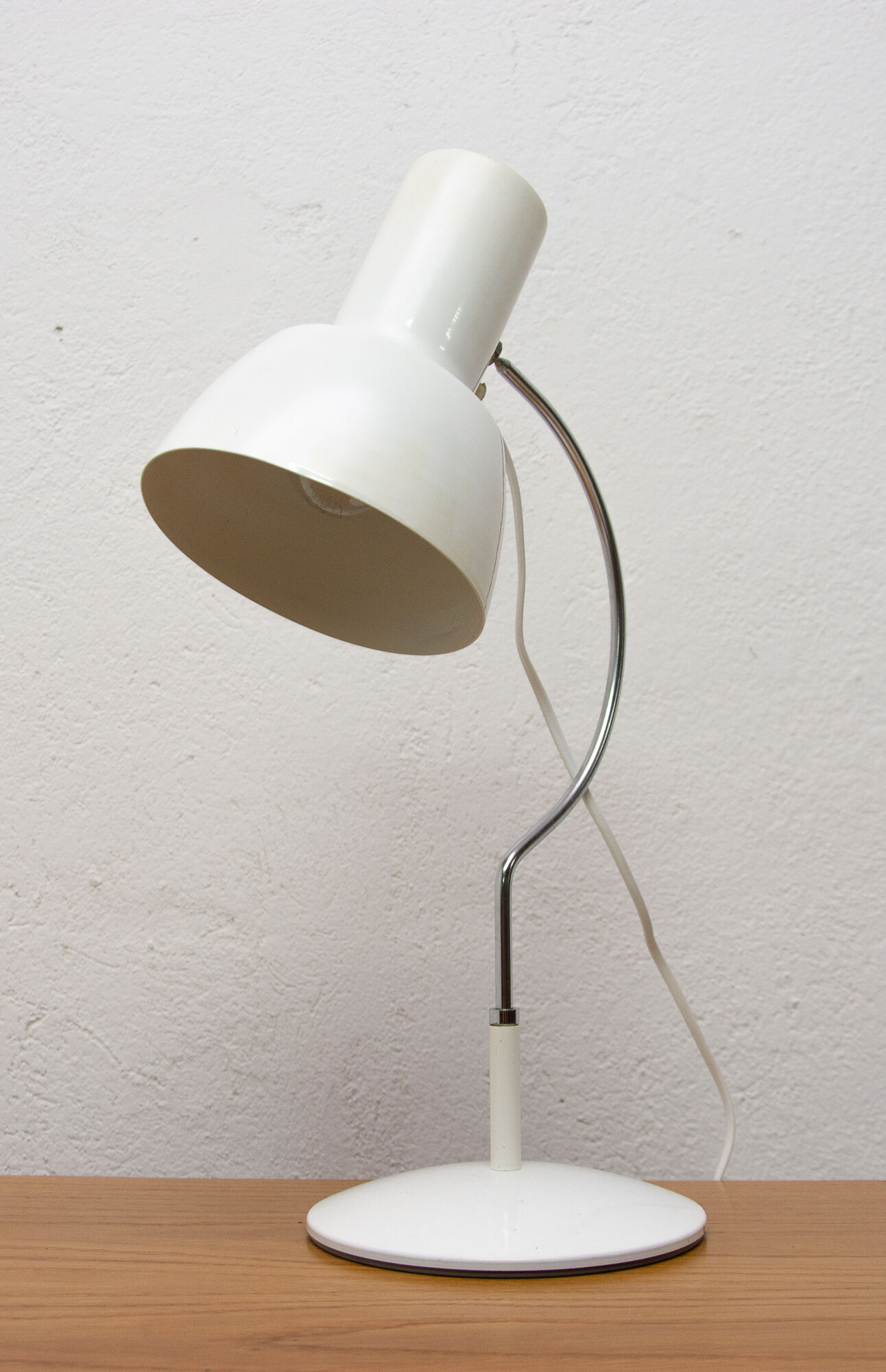 Mid century desk lamp, designed by Josef Hurka for Napako, 1960