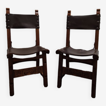 Pair of Spanish chairs