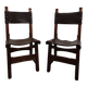 Paire de chaises espagnoles