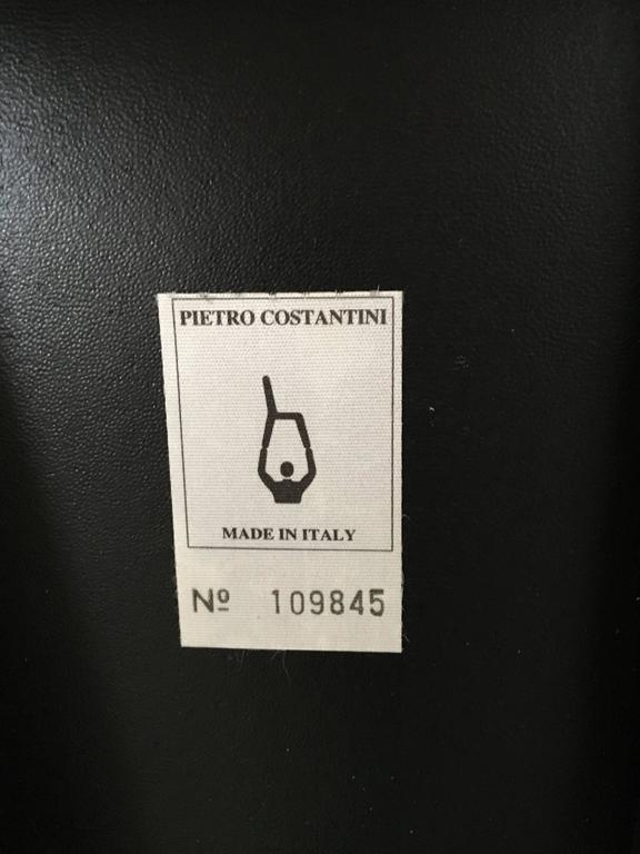 Set of four chairs by Pietro Constantini to Ello, Italy, 1970s