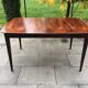 Table à manger en palissandre lübke années 60