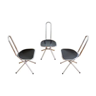 Chaises pliable par Niels Gammelgaard pour Ikea 1980