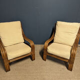 Rattan lounge