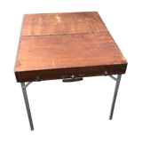 Picnic suitcase table